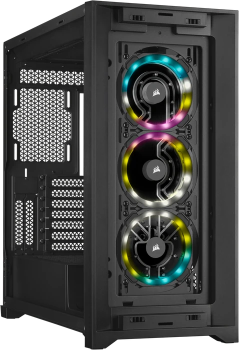 Corsair iCue 5000D RGB Hydro X, schwarz, Glasfenster
