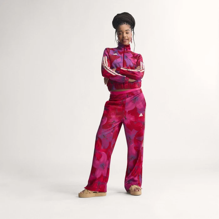 adidas x Farm Rio House of Tiro Trainingsjacke bahia magenta/active maroon/crystal linen (Damen)