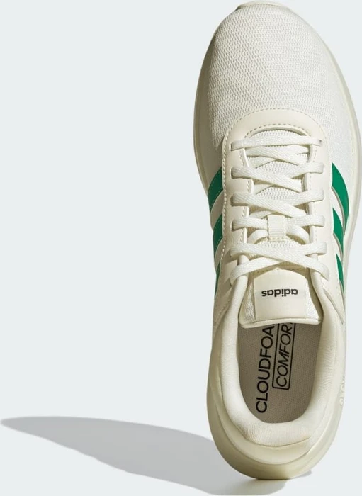 adidas Lite Racer 4.0 off white/semi court green/carbon