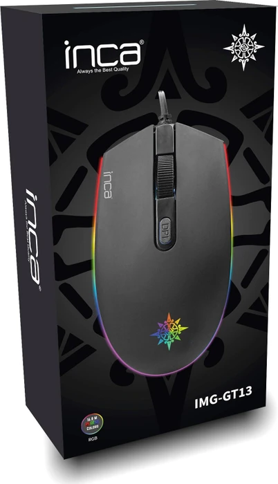 Inca IMG-GT13 RGB Gaming Mouse, USB