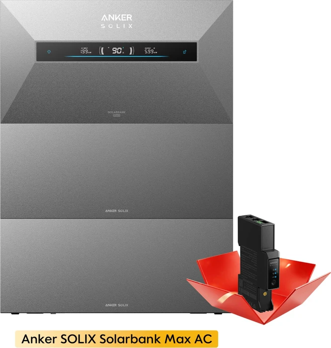Anker SOLIX Solarbank Max AC mit 2x BP7000, 21kWh