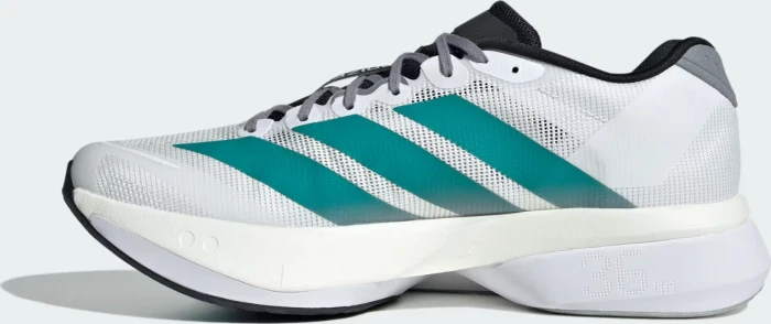 adidas Adizero Boston 13 cloud white/pure teal/grey (Herren)