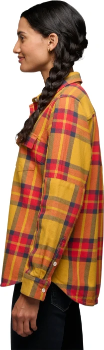 Black Diamond Project Twill Hemd langarm amber/coral red (Damen)