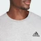 adidas Essentials Fleece Sweatshirt medium grey heather/black (Herren) Vorschaubild