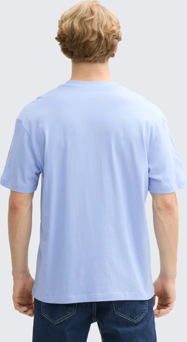 Tom Tailor Relaxed Fit aus Baumwolle T-Shirt kurzarm brunnera blue (Herren)
