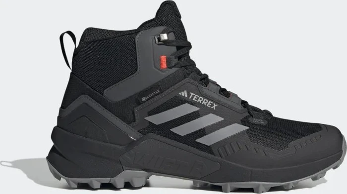 adidas Terrex Swift R3 Mid GTX core black/grey three/solar red (Herren)