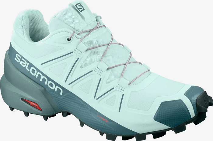Salomon Speedcross 5 icy morn/hydro/green gables (Damen)