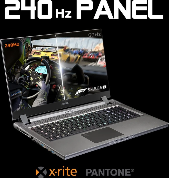 GIGABYTE AORUS 17G, Core i7-10750H, 16GB RAM, 512GB SSD, GeForce RTX 2060, DE