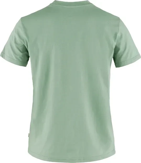 Fjällräven Fox Boxy Logo Funktionsshirt kurzarm misty green (Damen)