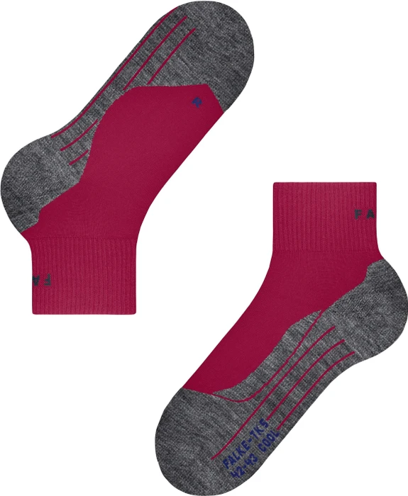 Falke TK5 Wander Cool Short Wandersocken rot (Damen)