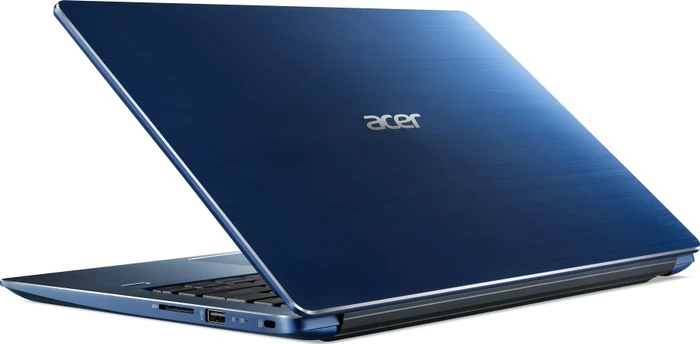 Acer Swift 3 SF314-54-38DP, blau, Core i3-7100U, 4GB RAM, 256GB SSD, DE