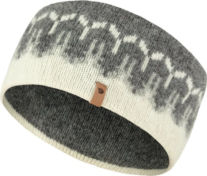 Fjällräven Övik Path Knit Stirnband chalk white/grey