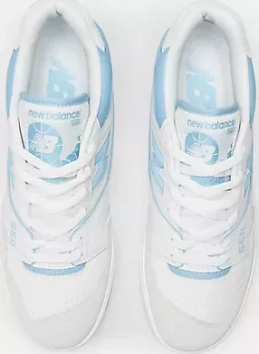 New Balance 550 white/blue haze/rain cloud (Herren)