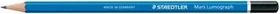 Staedtler Mars Lumograph 100 Bleistift H graphit, blau, 12er-Pack