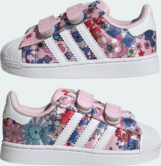 adidas Liberty London Superstar II Comfort Closure clear pink/cloud white/light pink (Junior)