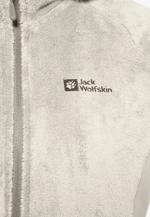 Jack Wolfskin Rotwand Hooded Full-Zip Fleece Funktionsjacke seal (Damen)