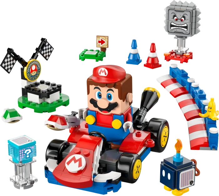 LEGO Super Mario - Mario Kart - Interaktiver LEGO Mario & Standard-Kart