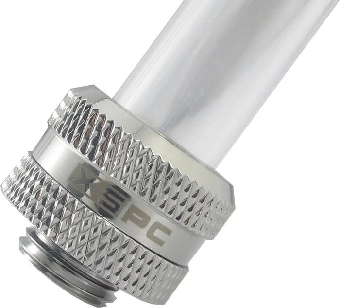 XSPC Rohranschluss G1/4" auf 14/10mm, verchromt, 8er-Pack