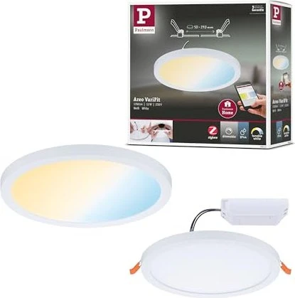 Paulmann Areo VariFit Einbaupanel rund 13W weiß