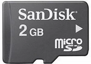 SanDisk 2GB Kit, Class 4