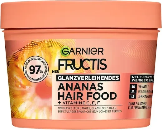 Garnier Fructis Hair Food Ananas 3in1 Maske, 400ml