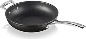 Le Creuset Aluminium Antihaft Pfanne hoch mit Gegengriff 26cm