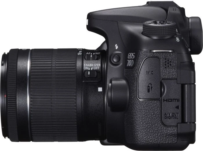 Canon EOS 70D mit Objektiv EF-S 18-200mm 3.5-5.6 IS