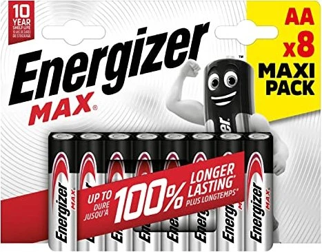 Energizer Max Mignon AA, 8er-Pack