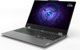 Lenovo LOQ 15IAX9, Luna Grey, Core i5-12450HX, 16GB RAM, 1TB SSD, GeForce RTX 4060, DE