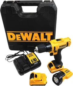 DeWalt DCD710D2F Akku-Bohrschrauber inkl. Koffer + 2 Akkus 2.0Ah + Zubehör