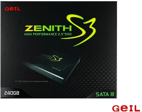 GeIL Zenith S3 240GB, 2.5" / SATA 6Gb/s