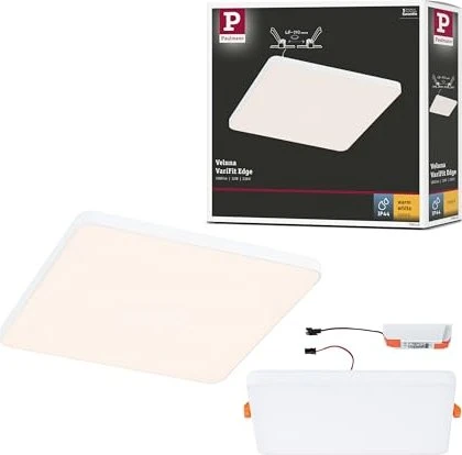 Paulmann Veluna Edge VariFit Einbaupanel eckig 12W weiß
