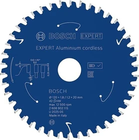 Bosch Professional Expert Cordless Kreissägeblatt 42Z, 120x1.2x20mm, 1 Stück