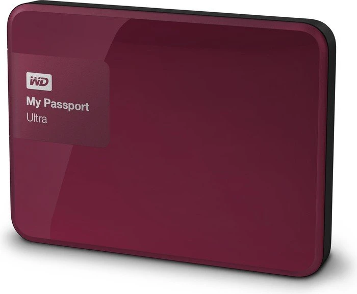Western Digital WD My Passport Ultra Metal Edition rot 1TB, USB 3.0 Micro-B