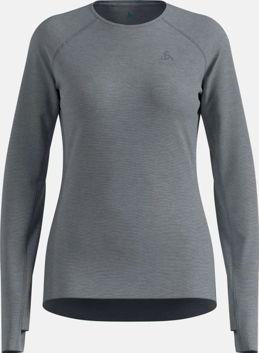 Odlo X-Alp Performance Wool 115 Laufshirt langarm grey melange (Damen)
