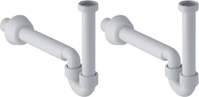 Geberit Rohrbogensiphon für Waschbecken und Bidet, Abgang horizontal, 32mm