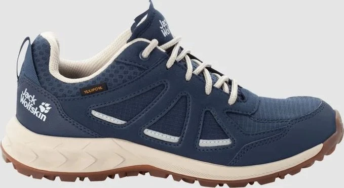 Jack Wolfskin Woodland 2 Texapore Low dark blue/beige (Damen)