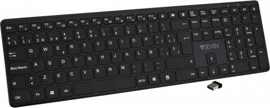 V7 KW550BT Tastatur, USB/Bluetooth, ES