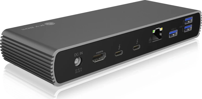 RaidSonic Icy Box IB-DK8801-TB4 10 in 1 Thunderbolt Dock, Thunderbolt 4 [Buchse]