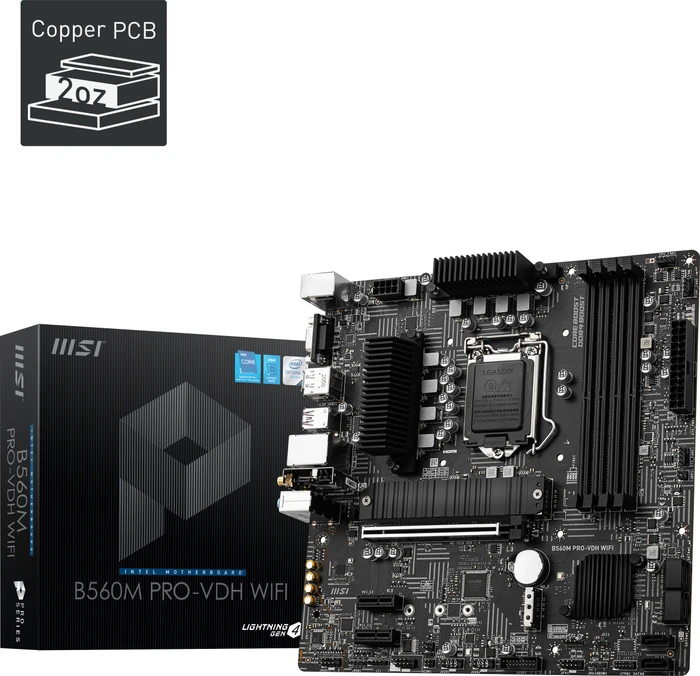 MSI B560M Pro-VDH WIFI (Intel 1200)