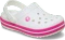 Crocs Crocband Clog white/pink crush (Junior) Vorschaubild