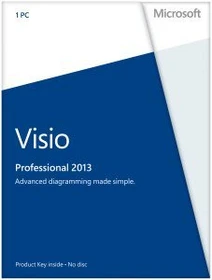 Microsoft Visio 2013 Pro, ESD (deutsch) (PC) (AAA-02256)