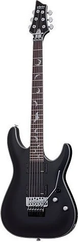 Schecter Damien Platinum-6 FR Satin Black