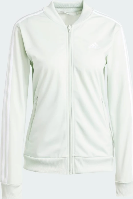 adidas Essentials 3-Streifen Trainingsanzug linen green/white (Damen)