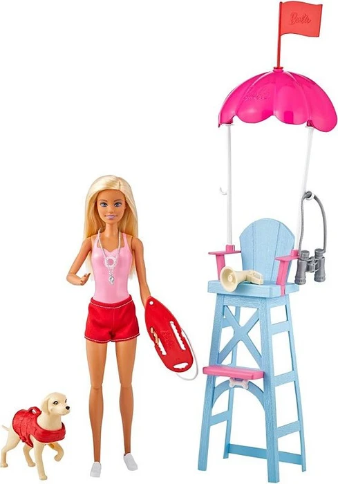 Mattel Barbie - Rettungsschwimmerin-Spielset