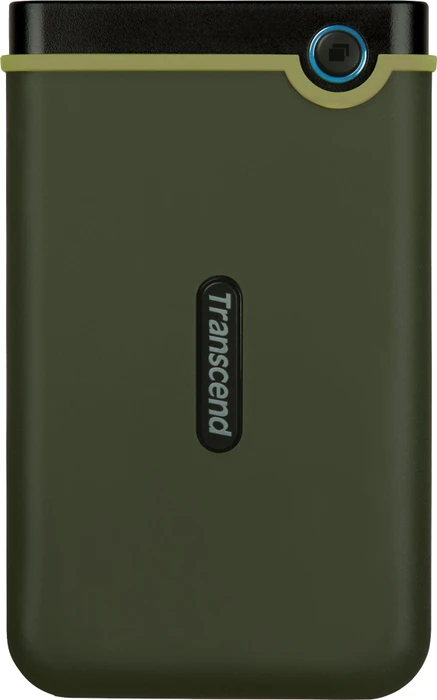 Transcend StoreJet 25M3 Slim, grün, Military Green, 1TB, USB 3.0 Micro-B