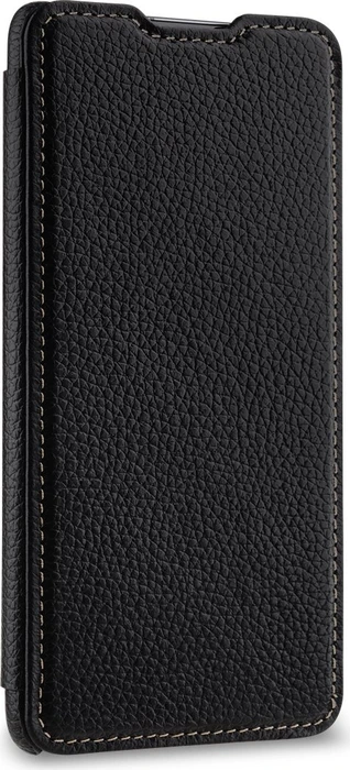 Stilgut Book Type Leather Case für Samsung Galaxy S20 schwarz