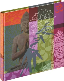 Walther Design Buch Fotoalbum Buddha 26x25 rot