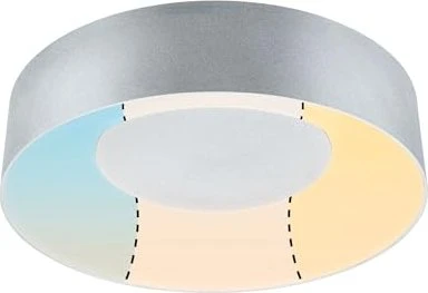 Paulmann Casca LED Deckenleuchte rund 16W alu matt
