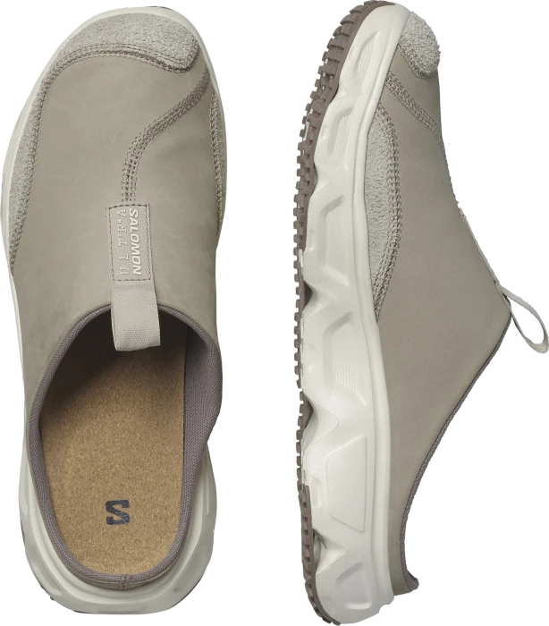 Salomon Reelax Ultra Slide vintage khaki/almond milk/falcon (Damen)